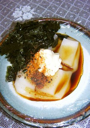正月はレンジで✤簡単つきたて風マヨ七味餅-レシピのメイン写真