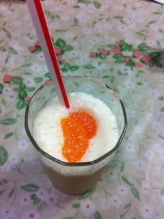 朝フルーツ!みかんオレ♪-レシピのメイン写真