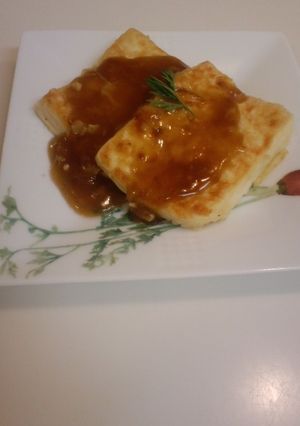 節約にも♪大満足豆腐ステーキ♡-レシピのメイン写真