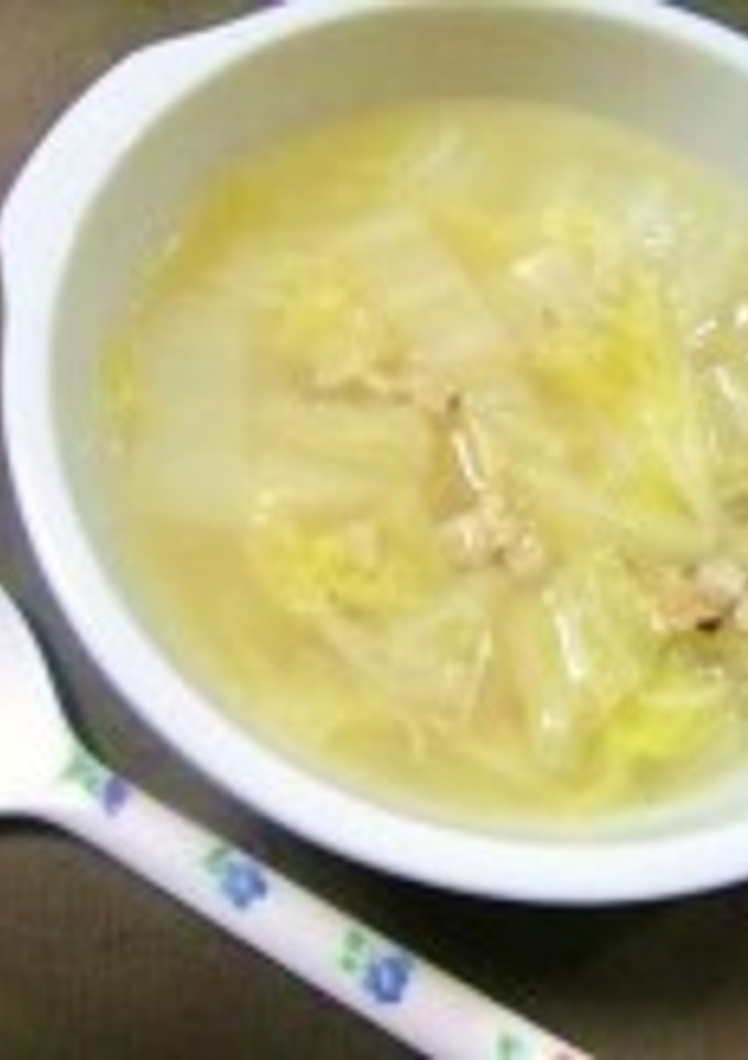 アサリと白菜のとろとろスープ-レシピのメイン写真