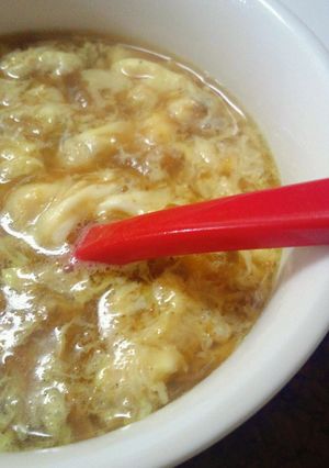 カレーリメイク♪カレー卵スープ♪-レシピのメイン写真