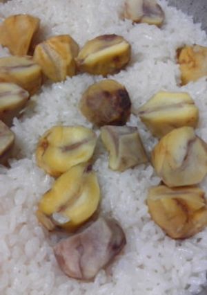 秋の名残〜塩麹で栗ご飯＊-レシピのメイン写真