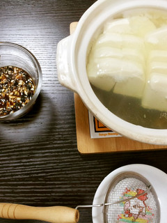 ☆あつあつ湯豆腐と生姜醤油タレ☆-レシピのメイン写真
