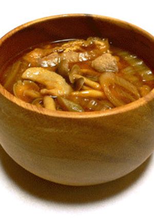 豚こまと白菜としめじのお味噌汁-レシピのメイン写真