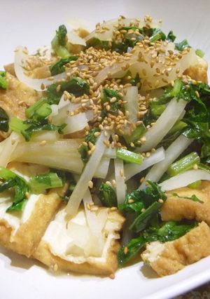 大根と厚揚げのさっと煮-レシピのメイン写真