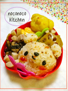 くまちゃん♡キャラ弁♡-レシピのメイン写真