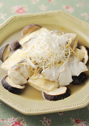 たらの中華風レンジ蒸し-レシピのメイン写真