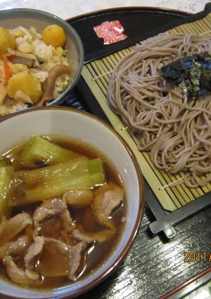 鴨せいろ蕎麦-レシピのメイン写真