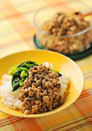 しいたけそぼろ-レシピのメイン写真