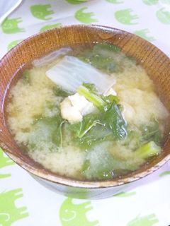 W大根★味噌汁-レシピのメイン写真