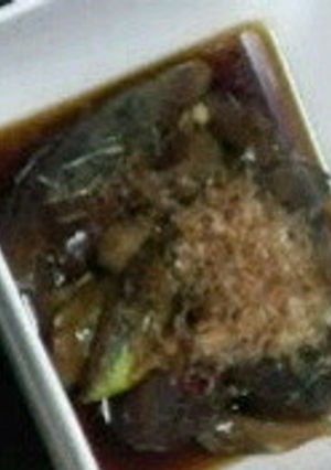 簡単ヘビロテ♪なすの焼き煮びたし-レシピのメイン写真