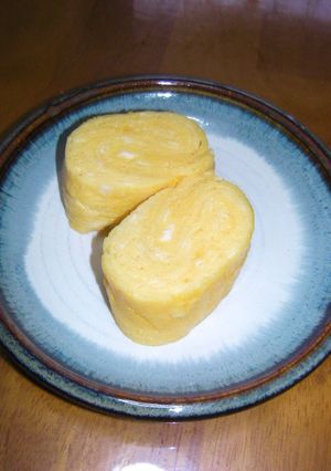 簡単♡巻かない 甘 ふわ 卵焼き♪-レシピのメイン写真