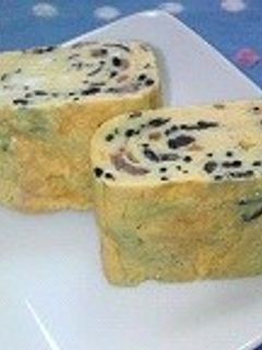 ひじきの入った玉子焼き-レシピのメイン写真