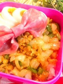 ○◎鶏挽き肉のポンマヨ丼◎○-レシピのメイン写真