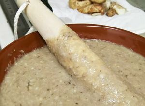 母の味 味噌が効いてる自然薯のとろろ-レシピのメイン写真