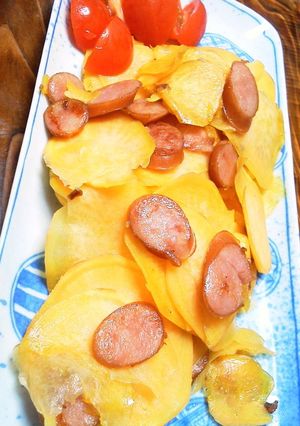 秋★さつまいものシャキシャキ炒め-レシピのメイン写真