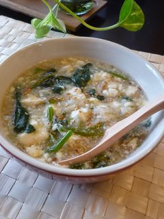 蟹と豆腐の中華ポタージュ風スープ-レシピのメイン写真
