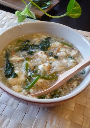蟹と豆腐の中華ポタージュ風スープ-レシピのメイン写真
