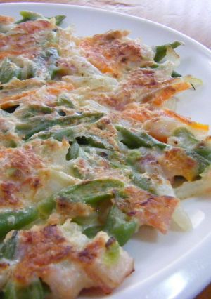 たっぷり野菜のお焼き-レシピのメイン写真