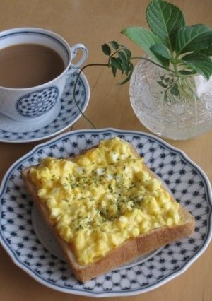 朝食に♪簡単たまご☆トースト-レシピのメイン写真