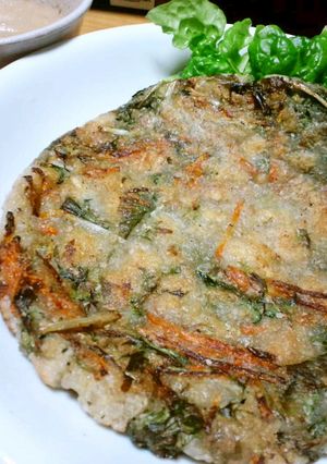 玄米餅とじゃがいものお好み焼き-レシピのメイン写真