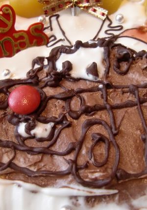 カーズ　メーター　クリスマスケーキ-レシピのメイン写真