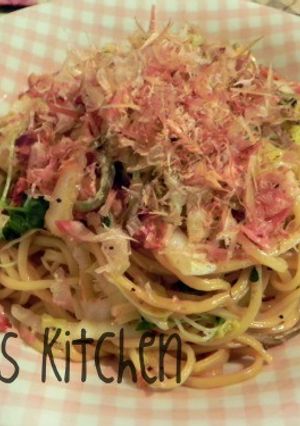 焼うどん風パスタ-レシピのメイン写真