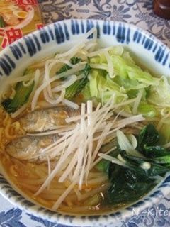 南蛮漬け入り味噌ラーメン-レシピのメイン写真