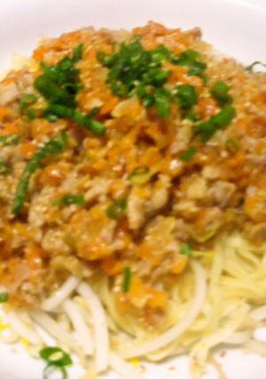 ピリ辛✿ジャージャー麵-レシピのメイン写真
