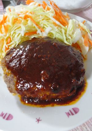 じゅわっとチーズハンバーグ-レシピのメイン写真
