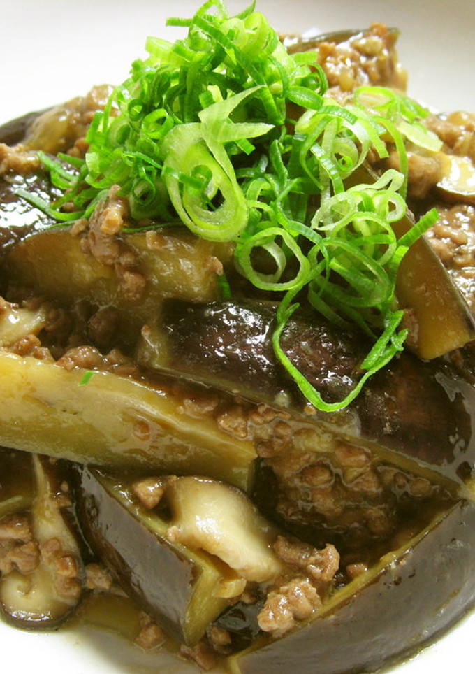 茄子とひき肉の炒めもの～マーボーナス風～-レシピのメイン写真