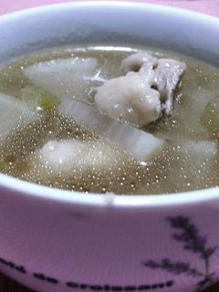 ねぎと鶏肉のあったかスープ-レシピのメイン写真