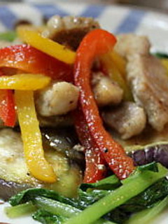 お箸で食べれる野菜たっぷり ポークソテー-レシピのメイン写真