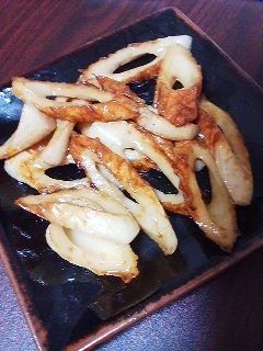 3分で完成☆ちくわのきんぴら-レシピのメイン写真