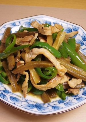 山くらげと豚肉の炒め物-レシピのメイン写真