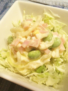 枝豆とハムと卵のタルタルサラダ-レシピのメイン写真