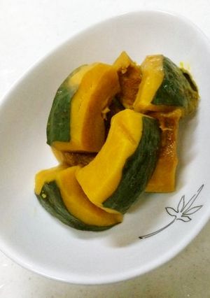 バーミキュラで！かぼちゃの煮物。-レシピのメイン写真