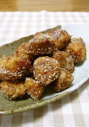 里芋の甘辛ごま焼き✿-レシピのメイン写真
