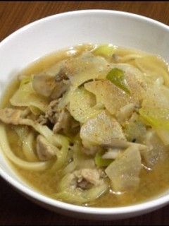 大人の豚汁うどん-レシピのメイン写真