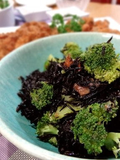 レンジでブロッコリーとひじきの梅マリネ-レシピのメイン写真