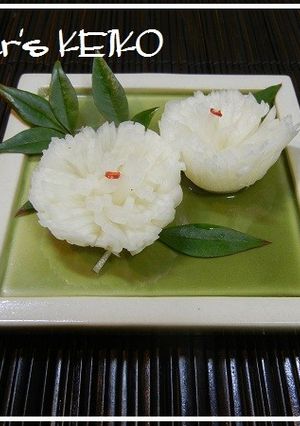 【農家のレシピ】菊花かぶの甘酢漬け-レシピのメイン写真