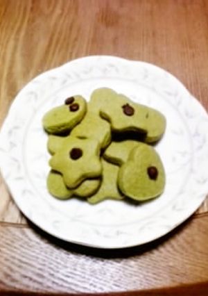 HKMで簡単抹茶クッキー-レシピのメイン写真