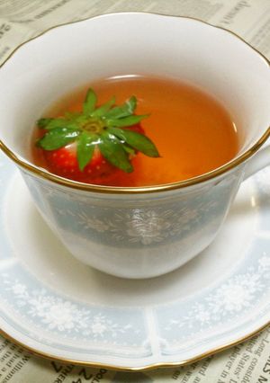 ストロベリーティー-レシピのメイン写真