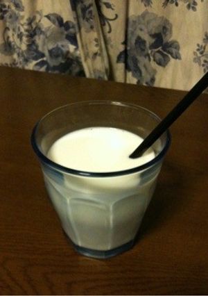 朝のおなかに飲むヨーグルト♪-レシピのメイン写真