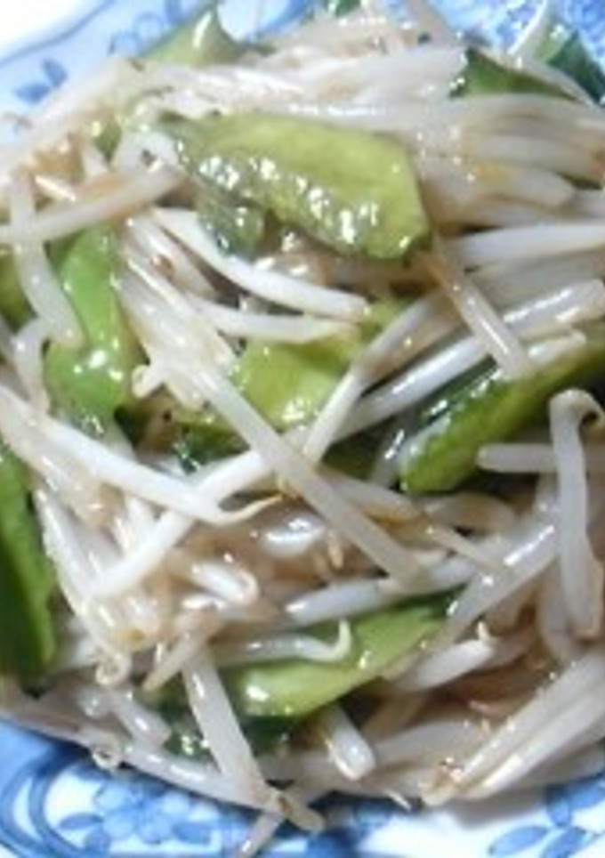 もやしと四角豆の簡単炒め-レシピのメイン写真