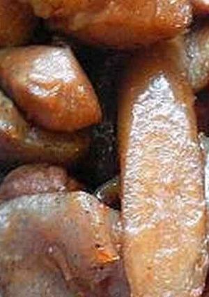鶏とごぼうと蒟蒻の炒め煮♪煮物-レシピのメイン写真