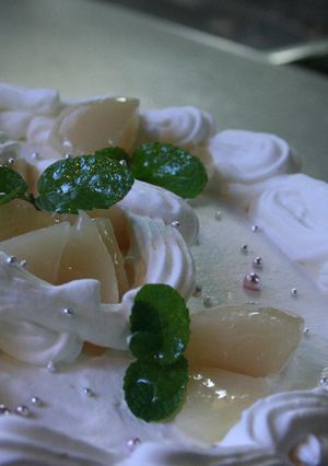 ♥白桃たっぷり♡もも✖もも cake♥-レシピのメイン写真