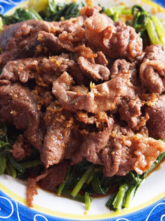 ほうれん草と牛肉の生姜サラダ-レシピのメイン写真