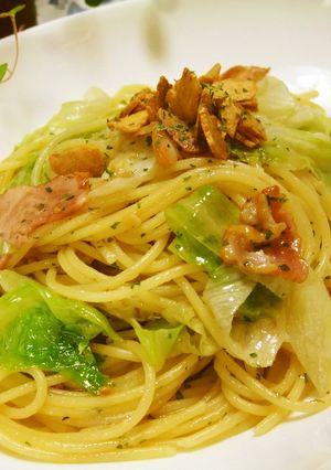 我家人気のにんにくパスタ❤ペペロンチーノ-レシピのメイン写真