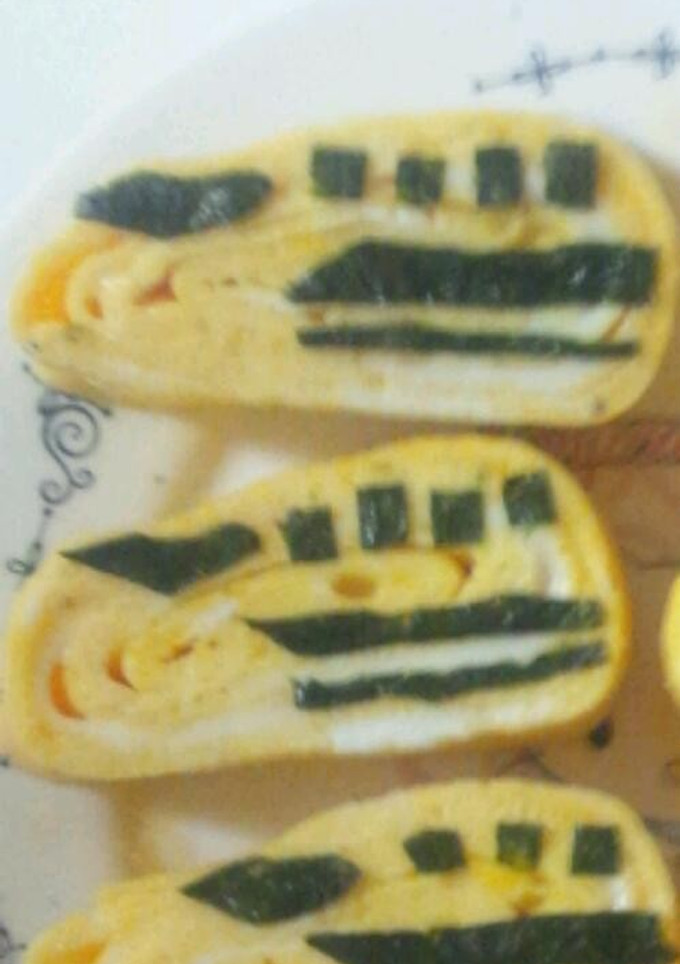 ドクターイエロー卵焼き♪-レシピのメイン写真